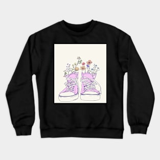 Flowering Chucks Crewneck Sweatshirt